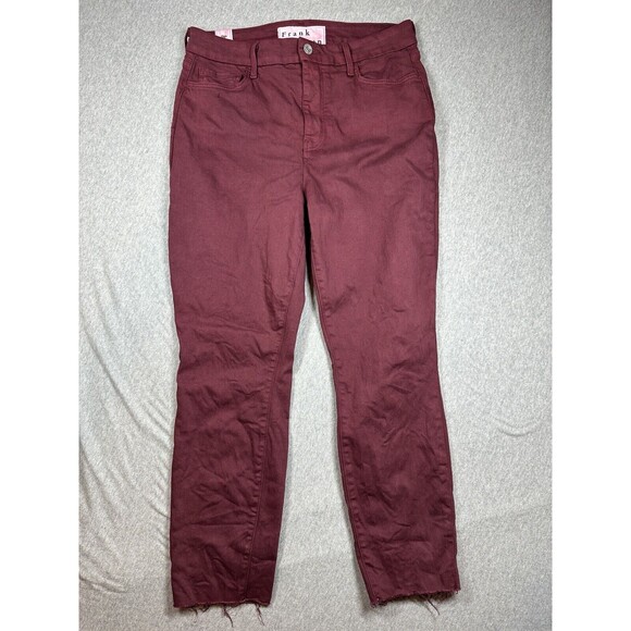 Frank & Eileen Sligo Skinny Jean‎ Wine Color Size 30 - Picture 1 of 7